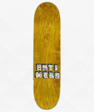 ANTI-HERO GRANT STACKED 8.38 SKATEBOARD DECK