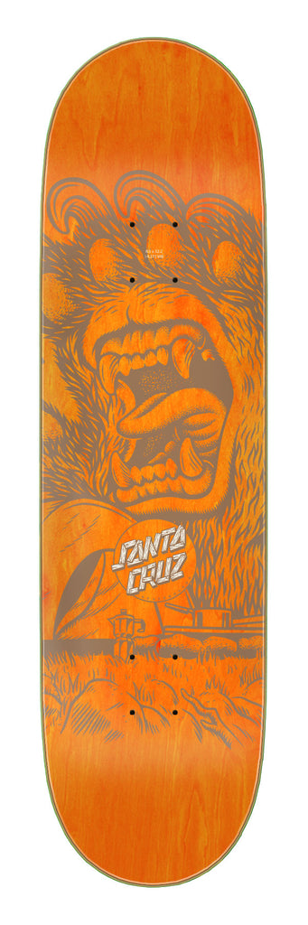 Santa Cruz Screaming Grizzly 7 Ply Birch 8.5in x 32.2in SKATEBOARD