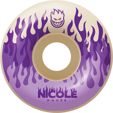 SPITFIRE NICOLE HAUSE KITTED 54MM 99A RADIAL SKATEBOARD WHEELS