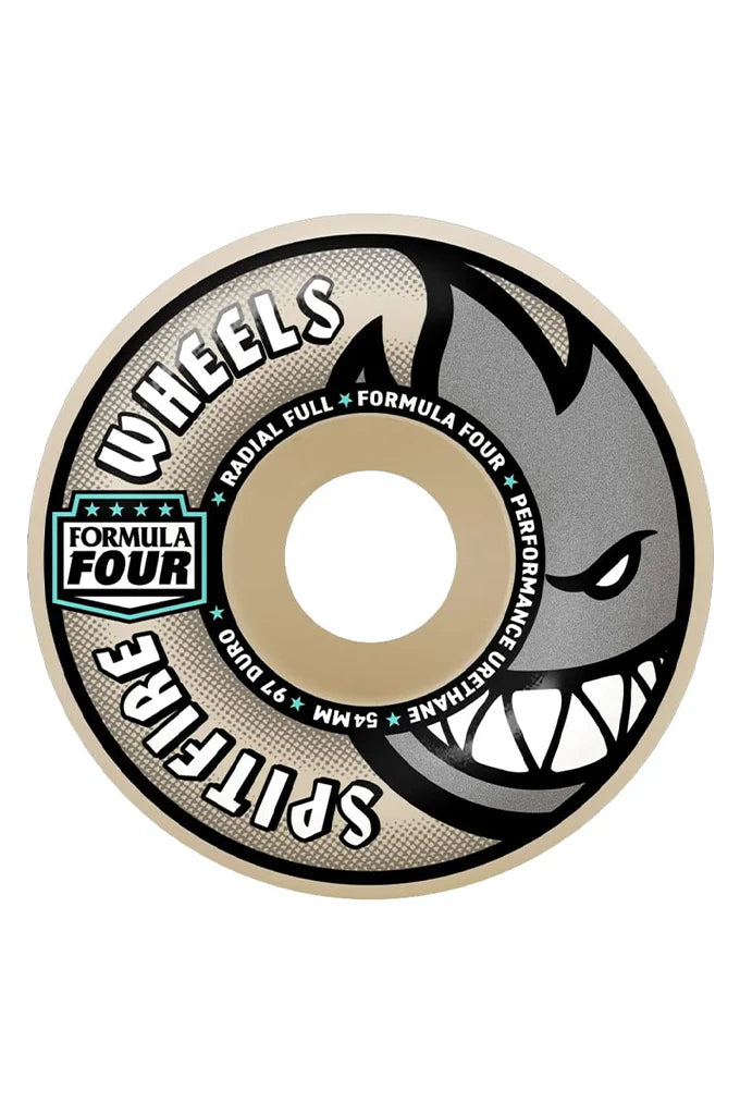 SPITFIRE FORMULA FOUR 99a RADIAL FULL 54mm NATURAL WHEELS – Jack's SPITFIRE FORMULA FOUR 99a RADIAL FULL 54mm NATURAL WHEELS – Jack's