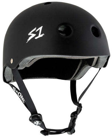 S-ONE LIFER MATTE BLACK HELMET