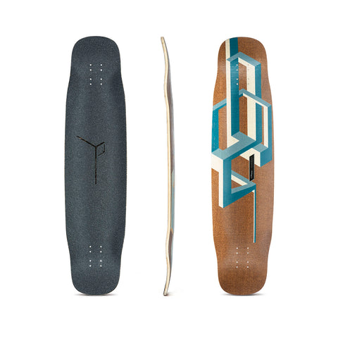 LOADED BASALT TESSERAC LONGBOARD SKATEBOARD DECK