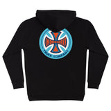 Independent Legacy Pull Over Hooded Heavyweight Black Sweatshirt