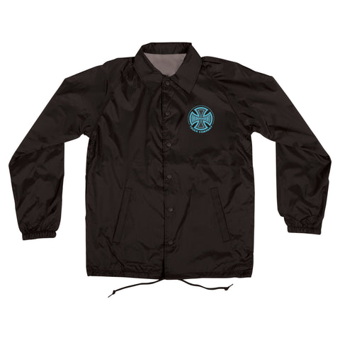 Independent Truck Company Legacy Coach Windbreaker Long Sleeve Black Jacket