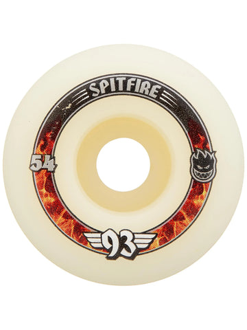 Spitfire Formula Four Radial Soft Sliders (natural) 54 mm 93A Skateboard Wheels