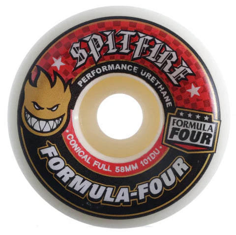 Spitfire Formula Four Conical Full 58/101a Skateboard Wheels