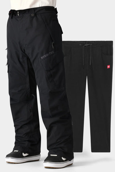 686 MENS SMARTY 3-IN-ONE BLACK SNOWBOARD PANTS – Jack's Boardhouse