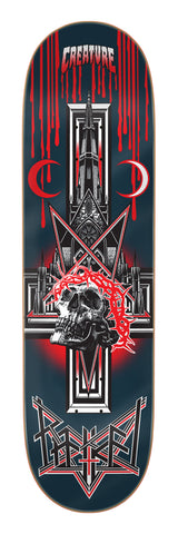 Creature Baekkel Metal XX Pro Deck 8.51in x 31.88in Skateboard Deck