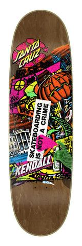 Santa Cruz - Kendall Street Art Collage Egg VX - 9.0"