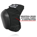 187 KILLER PRO DERBY KNEE PADS - BLACK