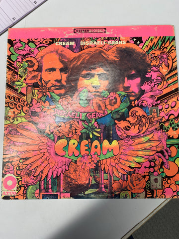 CREAM DISRAELI GEARS ORIGINAL VINTAGE RELEASE ALBUM
