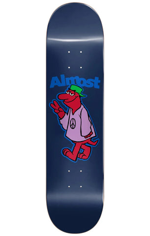 Almost Peace Out BLUE 8.375 Skateboard Deck