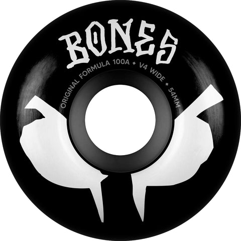BONES 100,S OG V4 WIDES ORIGINAL FORMULA SIDECUTS 54/100a SKATEBOARD WHEELS (Copy)