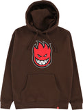 Spitfire Bighead Fill Brown/Red Hoodie