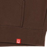 Spitfire Bighead Fill Brown/Red Hoodie