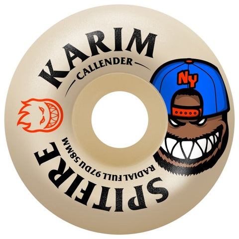 Spitfire F4 Callender Burn Squad Radial Full 58mm/97a Skateboard Wheels