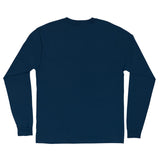 Independent Chain Breaker Long Sleeve Heavyweight Men's Navy T-Shirt