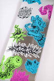 SANTA CRUZ SCRIBBLE FLASH FEELBASE 8.0" x 30.5" SKATEBOARD DECK