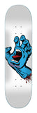 SANTA CRUZ SCREAMING HAND 8.25" SKATEBOARD DECK