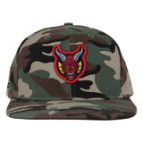 Stranger Things Hellfire Club Santa Cruz Camo Snapback Hat