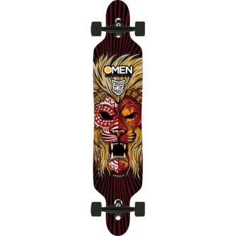 OMEN BOARDS ‘Africa Mask’ DT w/ Flex Longboard Complete (41.5”)