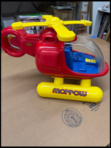 VINTAGE 1990'S MORROW SNOWBOARDS LIGHT UP HELICOPTER