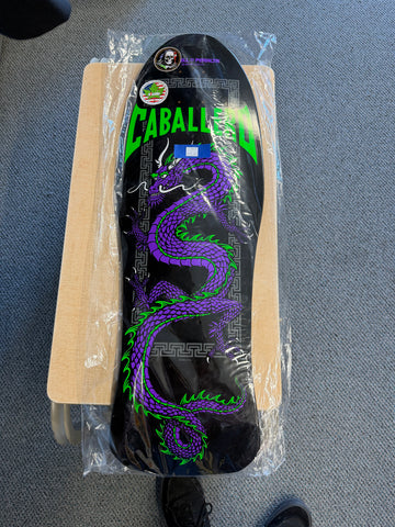 POWELL-PERALTA STEVE CABALLERO 2023 BLACKLIGHT SERIES 19 10.0" VINTAGE SKATEBOARD