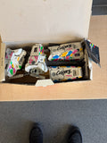 TYROLIA VINTAGE 1980'S CALGARY OLYMPICS RACING DIAGONAL SKI BINDINGS