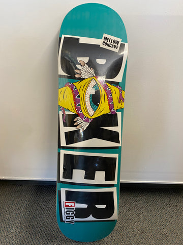 BAKER FIGGY BRAND LOGO RED FOIL 8.25" x 31.5" Skateboard Deck