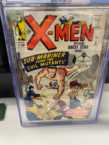 X-MEN #8 CGC GRADED 8 COMIC BOOK