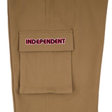 INDEPENDENT GROUNDWORK CARGO PANTS KHAKI