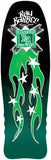 KROOKED RAY BARBEE FLAMES RB PRO TEAM 10" x 32" VINTAGE SKATEBOARD DECK