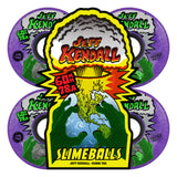 Slime Balls Kendall End of the World Reissue OG Slime Purple 60mm/78a Skateboard Wheels