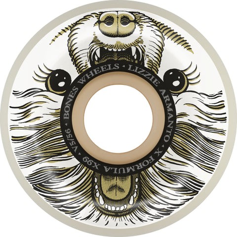 BONES WHEELS X-Formula Armanto Alma Mutter 56mm V5 Sidecut X-Formula 99a Skateboard Wheels