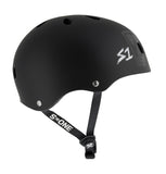 S-ONE LIFER BLACK MATTE LANCE MOUNTAIN VATO SKULL HELMET