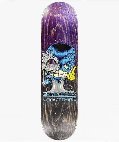 Anti-Hero Grimple Stix Matthews Grimplenator 8.5" x 31.85" Skateboard Deck
