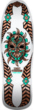 Powell Peralta Nicky Guerrero Mask White / Copper Foil 10.0" x 31.75" Skateboard Deck