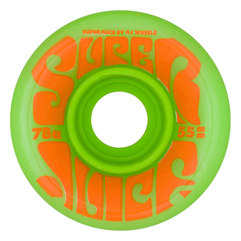 OJ "Super Juice" 55mm/78a Green Mini Skateboard Wheels