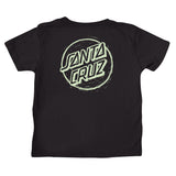 Santa Cruz Stamped Opus Black S/S Lightweight T-Shirt Kids