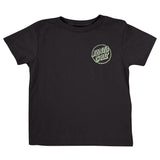 Santa Cruz Stamped Opus Black S/S Lightweight T-Shirt Kids