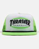 THRASHER Mesh Snapback Hat (Ellipse Rope)