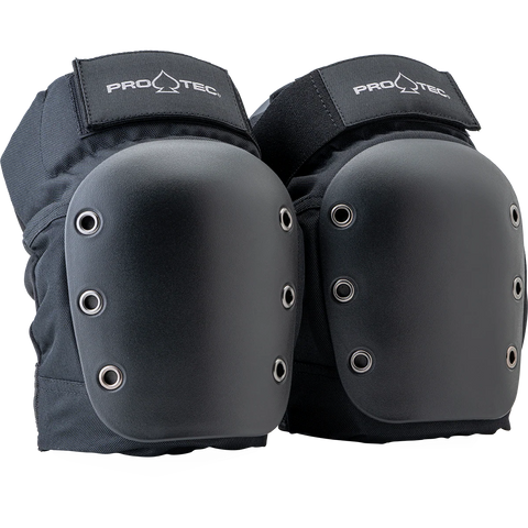 PRO-TEC STREET KNEE PAD BLACK - OPEN BACK