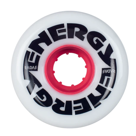 RADAR ENERGY 62/78a WHITE OUTDOOR ROLLER SKATE WHEELS