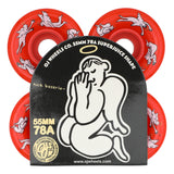 OJ Nick Boserio Holy Angels Mini Super Juice Red 55/78a Skateboard Wheels