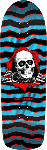 Powell Peralta Old School Ripper Red/Blue Foil 9.89" x 39.32" Skateboard Deck