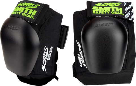 Scabs Derby Black Knee Pads