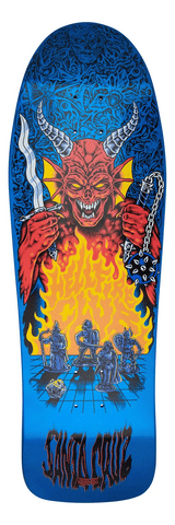 Santa Cruz x Stranger Things Knox Hellfire Pit 10.07" x 31.27" Skateboard Deck