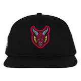 Stranger Things Hellfire Club Santa Cruz Black Snapback Hat