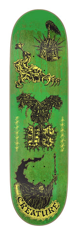 Creature Milton Martinez Creach Us 8.6" x 31.95" Stumps Skateboard Deck