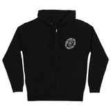 Santa Cruz x Pokémon TCG Hand Mens Zip Black Hoodie